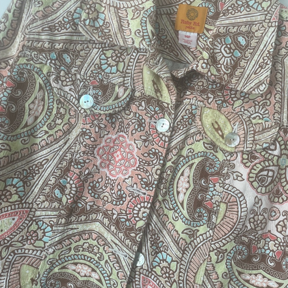 Floral jacket - Picture 2 of 3